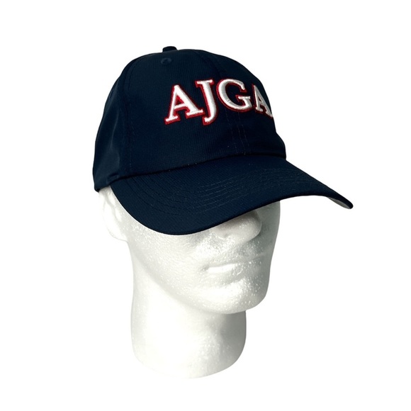 Imperial AJGA Golf Hat Lot Blue Red Adjustable Cap American Jr. Golf Association - Picture 5 of 16